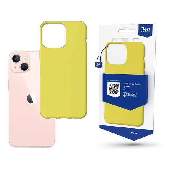 3mk Matt Case -sarjan kuori iPhone 14 Plus -puhelimelle - Lime