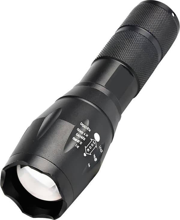 Vakoss DS-125 LED Lommelygte med Zoom