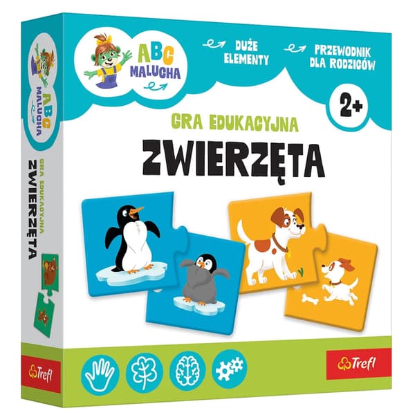 PELI - Eläimet - Taapero ABC - Trefl 02905