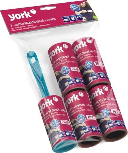 York Klädrengöringsrulle + 4 patroner