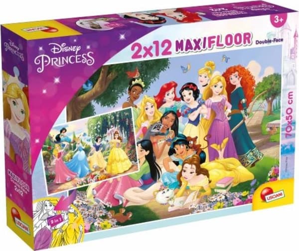 Lisciani Puslespil Supermaxi 2x12 Minnie