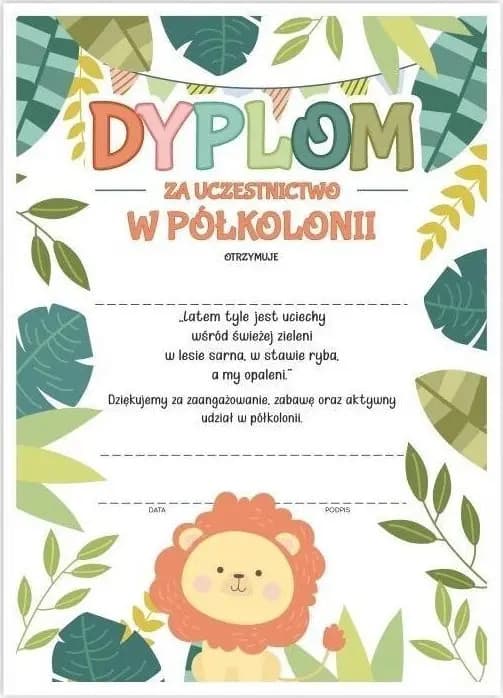 Diplomi A4 siirtokunnan valmistuminen - Lew 20kpl