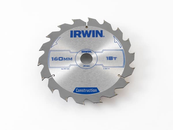 RUNDSAVKLINGE 160x20x2,5mm 18z ATB KONSTRUKTION IRWIN