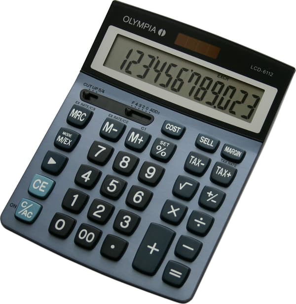 Olympia Olympia Miniräknare LCD-6112