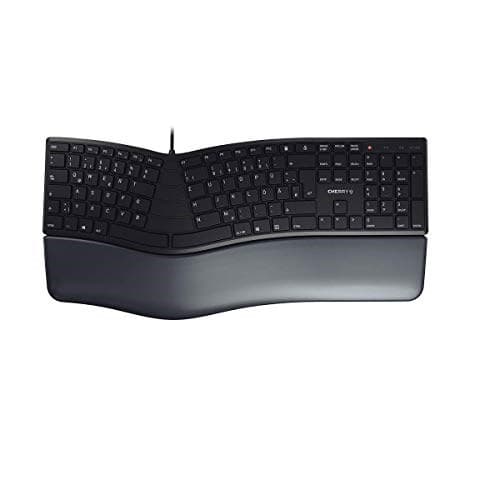 Cherry KC 4500 ERGO Kablet Tastatur Sort DE (JK-4500DE-2)