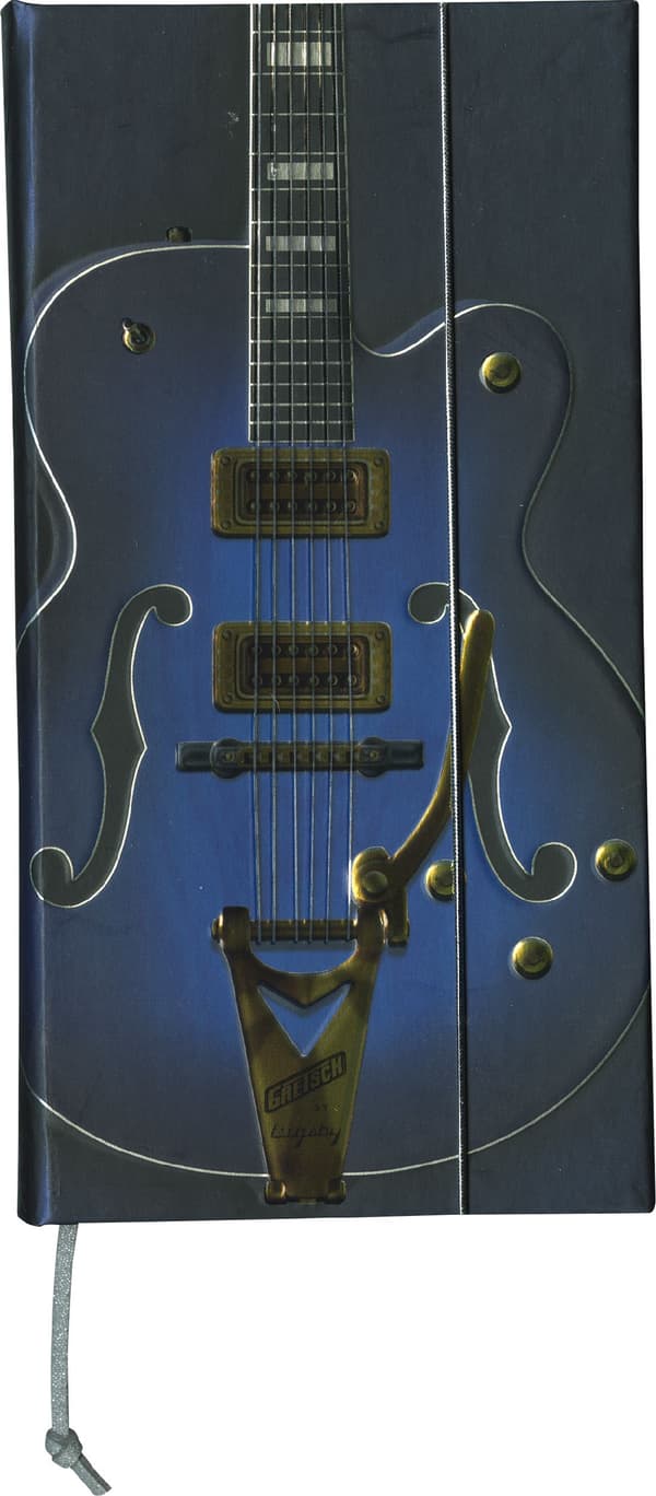 Dekorativ anteckningsbok 0028-03 Gitarr GRETSCH 6120
