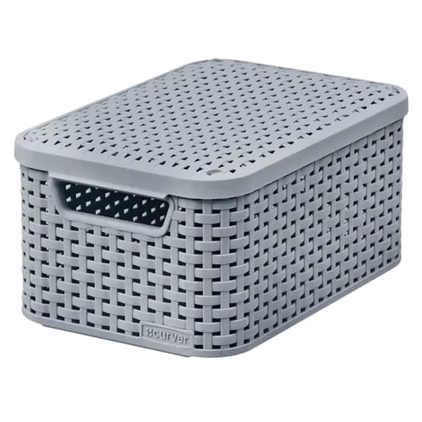 CURVER KORG S MED LOCK 6L /LJUSGRÅ
