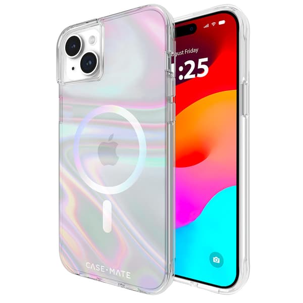 Case-Mate Soap Bubble MagSafe - iPhone 15 Plus Cover (Iriserende)