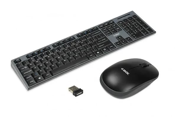 IBOX IKMS606W Tangentbords- och Muskit