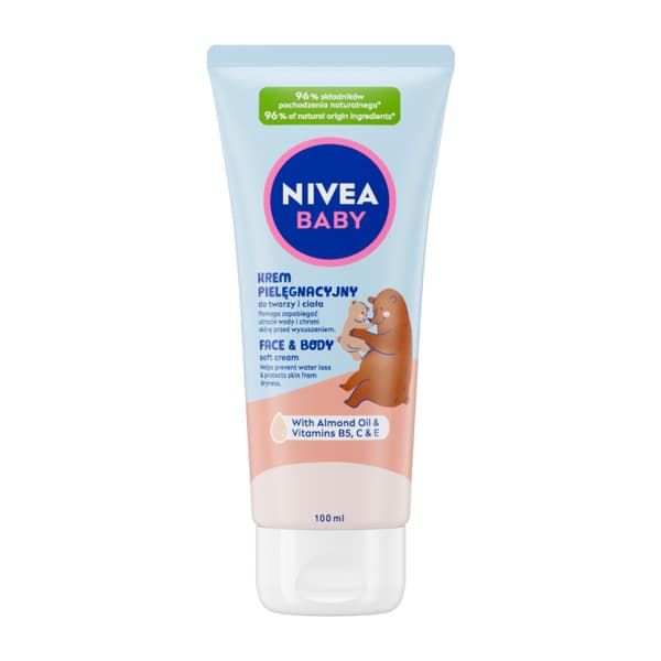 Nivea_babyvårdskräm för ansikte och kropp 100ml
