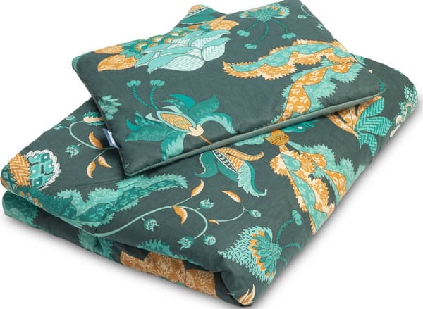 LASTEN SÄNGYN PEITTOSETTI SAMETTI PARADISE EMERALD 42177/6101