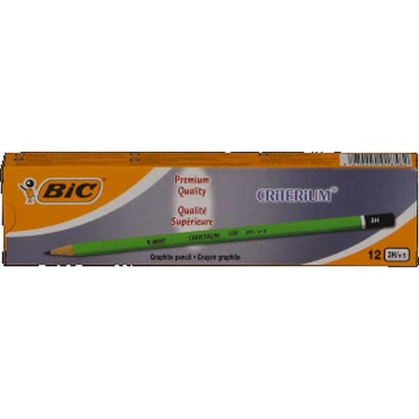 Blyertspenna 3H (12st) BIC