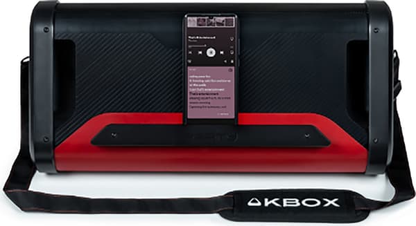 Højttaler med karaokemikrofon Bigben Sort