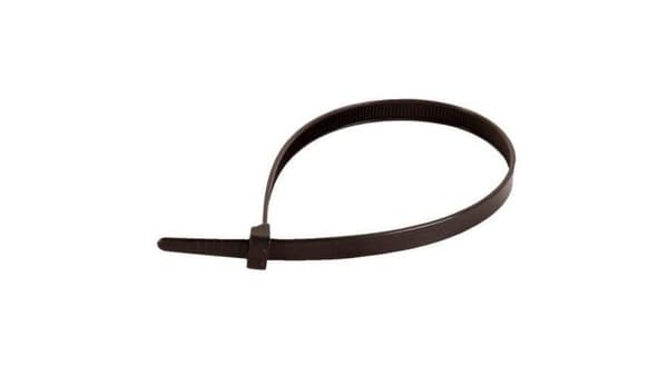 Kabelbinder trititte 300x4,8mm sort, 100stk/08299