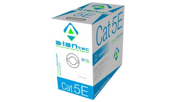 Alantec UTP-kabel 4x2 kat 5e 305m PVC - KIU5PVC305