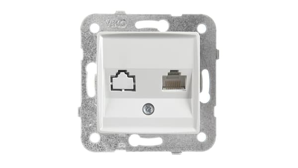 Panasonic LINNERA S Computerstikdåse 1xRJ45 kat.5e hvid højglans 91440032
