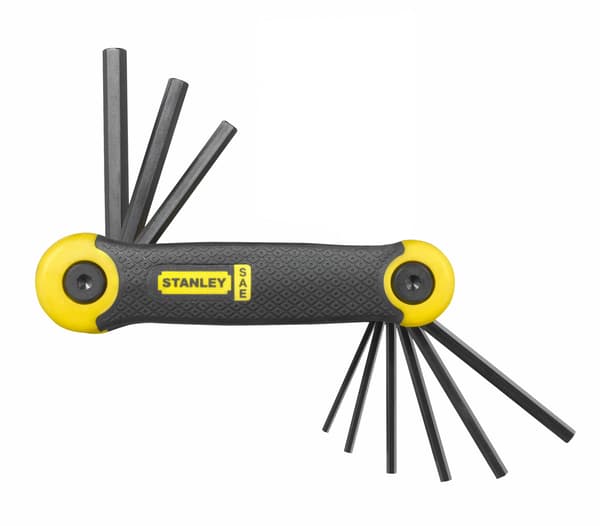 Stanley Hex Multifunktions Unbrakonøgle Sæt 5/64-1/4\" 9 stk (69-265)