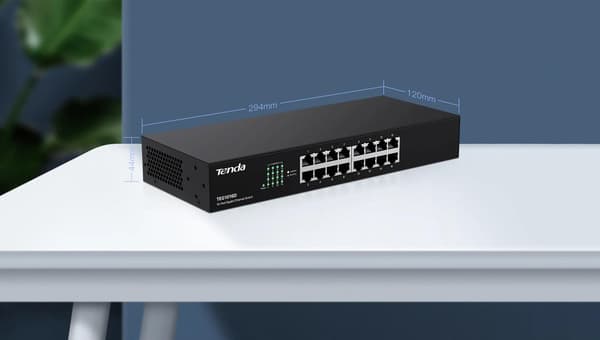 Switch Tenda TEG1016D (16x 10/100/1000Mbps)