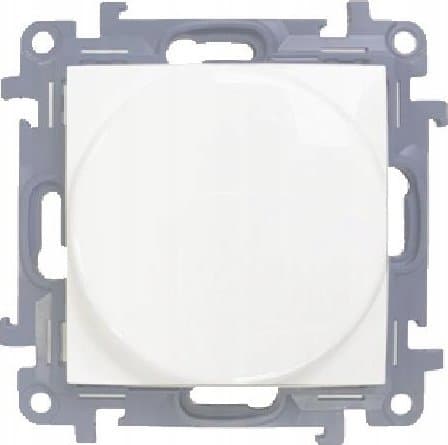 Simon 10 Dimmer för LED dimbar, tryck-vrid, enpolig, trapp, vit CS9LA.01/11