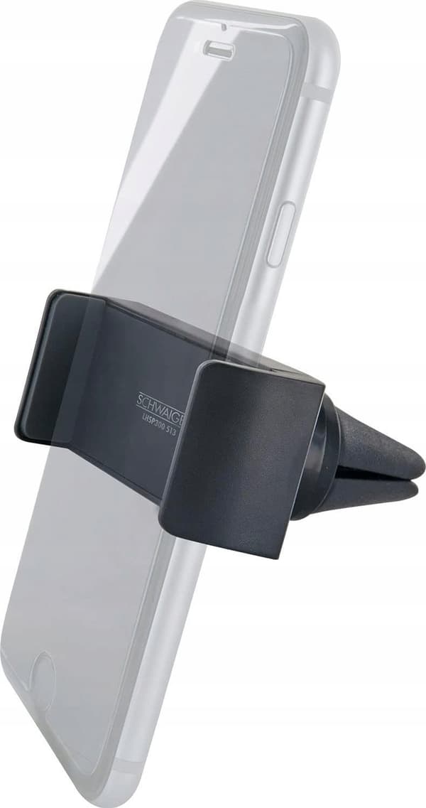 Schwaiger universal smartphonehållare, ventilationsgaller svart