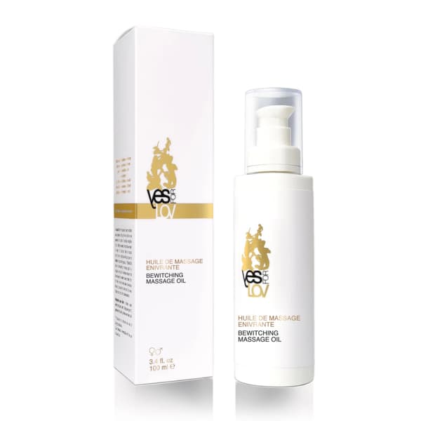 YESforLOV Forførende Massageolie - Let Ikke-Fedtende Formel 100ml