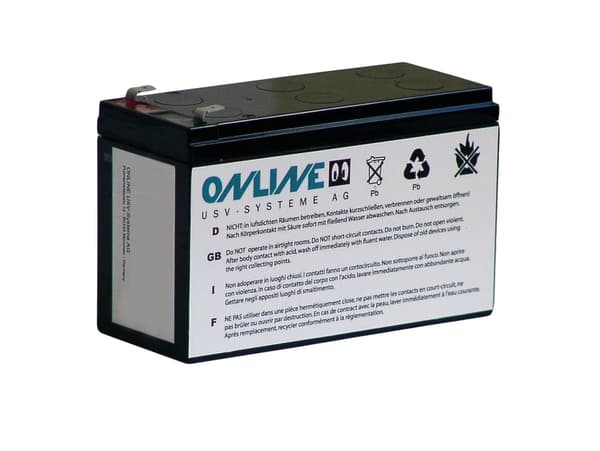 Online USV BCZ800 - UPS-akku