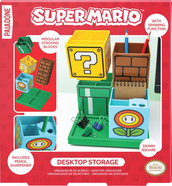 PALADONE SUPER MARIO SKRIVBORDSORGANISATÖR