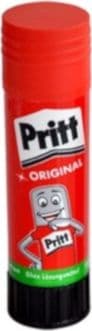 Pritt-liimapuikko 11 grammaa valkoinen/punainen