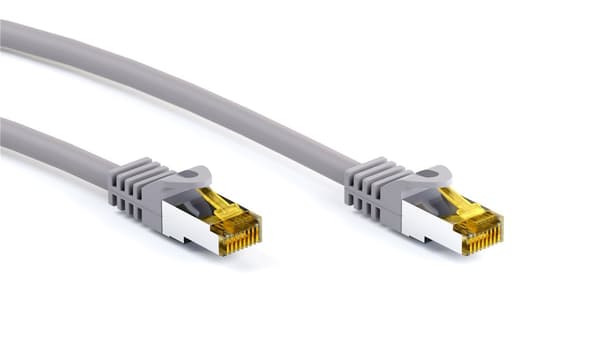 goobay patchkabel - 1 m - grå