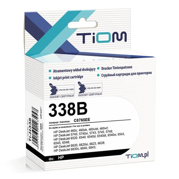 Tiom blækpatron Tiom til HP 338 | 460/5740/6520/6620
