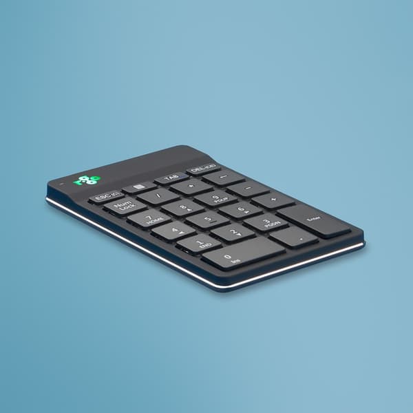 R-Go Tools Numpad Break R-Go, numeriskt tangentbord, bluetooth, svart
