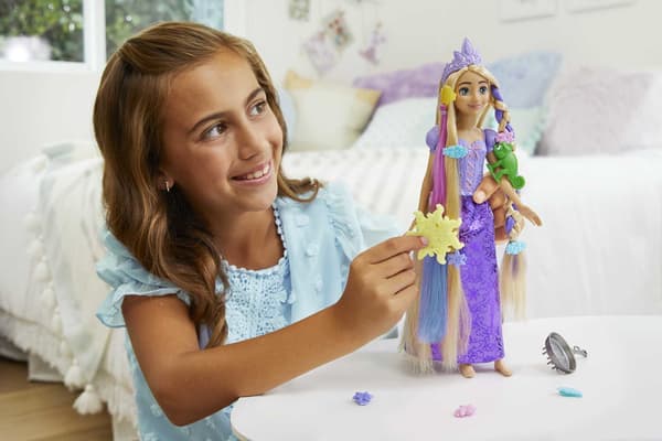 Dukke Prinsesser Disney Rapunzel Eventyrhår Articuleret