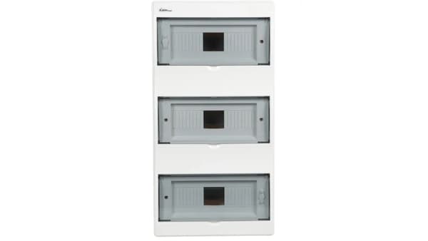 3x12 pinta-asennettava modulaarinen kytkinlaite IP40 RN-36 WAVE 7.6