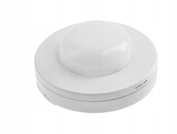 Rörelse- och närvarosensor CO-2, max 2000W, AC220-240V, 50/60Hz, 360*, 3-20m räckvidd, IP65