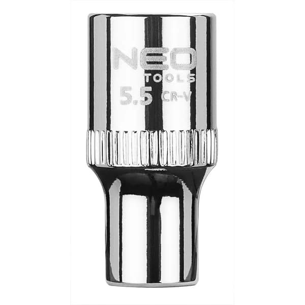 Neo Topnøgle 6-kant 1/4\" 5,5mm (08-223)