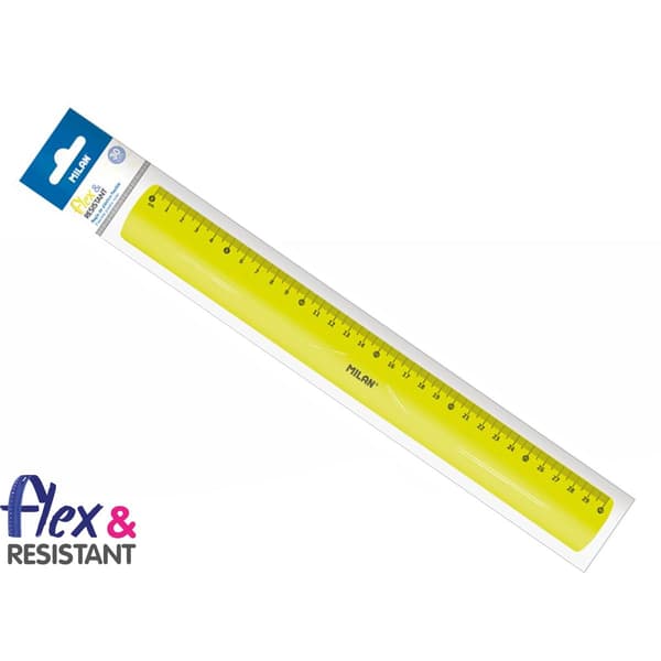 Lineal 30 cm gul MILAN