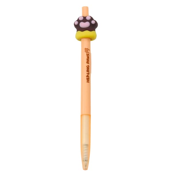 Kattepote Gelpen Brun Blåt Blæk 15cm 0.5mm