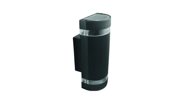 Julkisivuvalaisin OE-4C musta 2xgu10 100x100x240 ELEV-O-B
