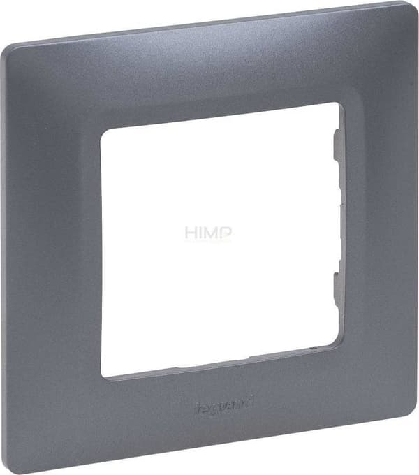 Legrand Niloe Selection Ramme enkelt stål 762051