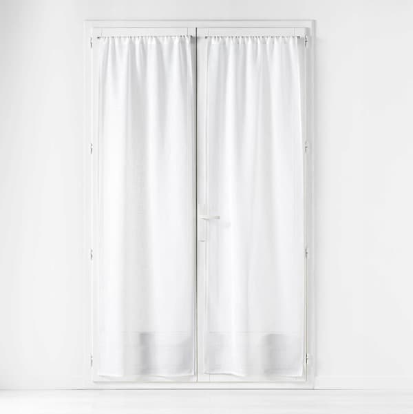 Douceur d`Interieur Kaksi pellavaefektiverhoa, CARLIN, 70 x 200 cm