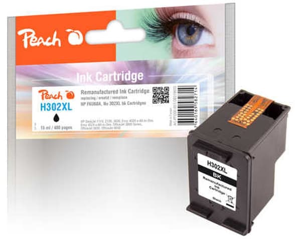 Peach PI300-651 blækpatron Sort