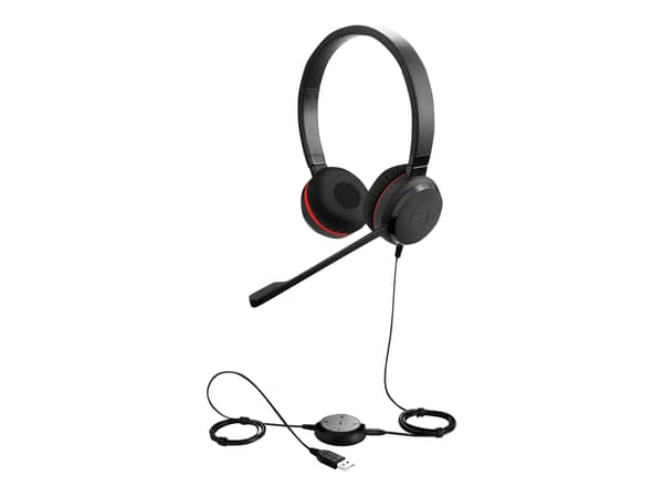 Kuulokkeet mikrofonilla Jabra EVOLVE 30 II Musta