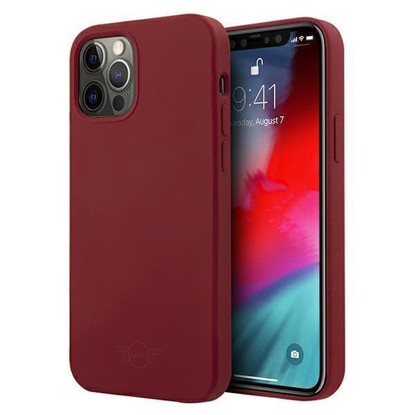 Mini MIHCP12LSLTRE iPhone 12 Pro Max 6,7\" rød/red hard case Silicone Tone On Tone