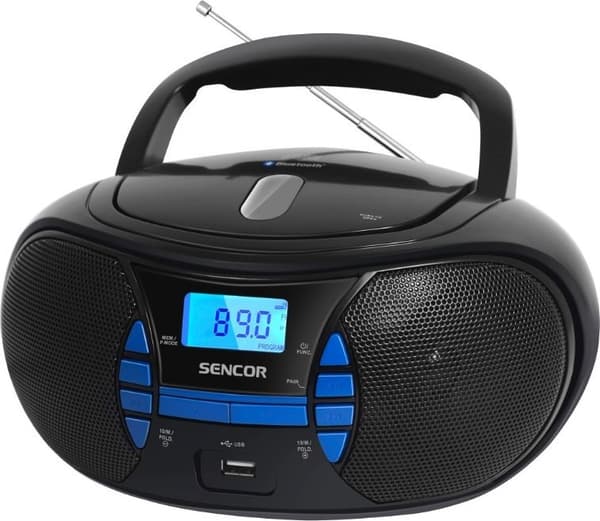 SPT 2700 BK S CD/MP3/USB/BT SENCOR