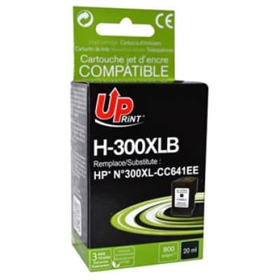 UPrint mustekasetti H-300XL-B/CC641EE (musta)