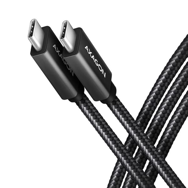 Axagon USB-C USB-kabel - USB-C 2 m Svart (BUCM32-CM20AB)