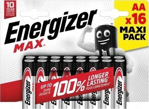 Energizer Energizer LR6/16 Max AA 12+4 tapahtumaa