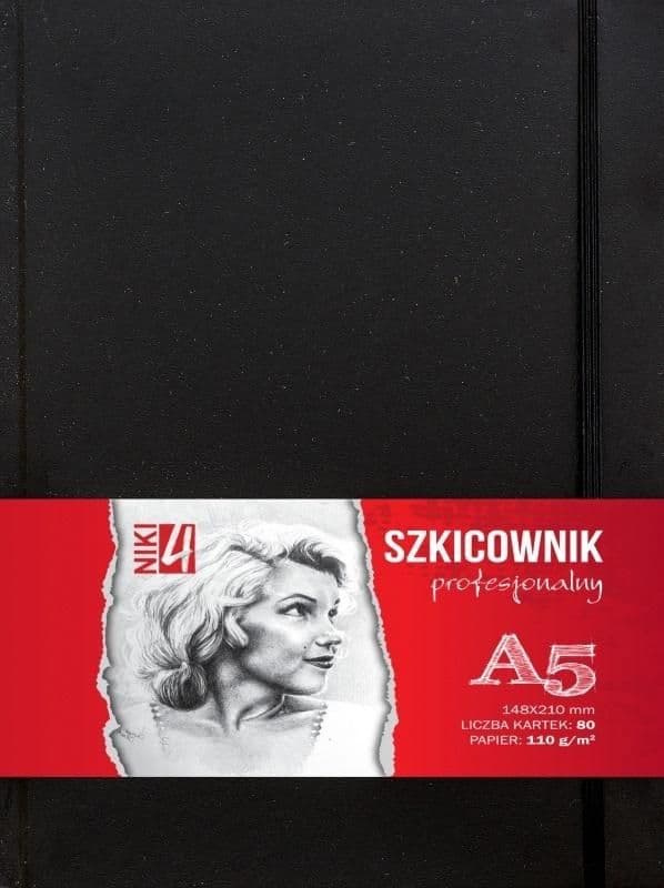 Skissbok A5/80K 110g professionell