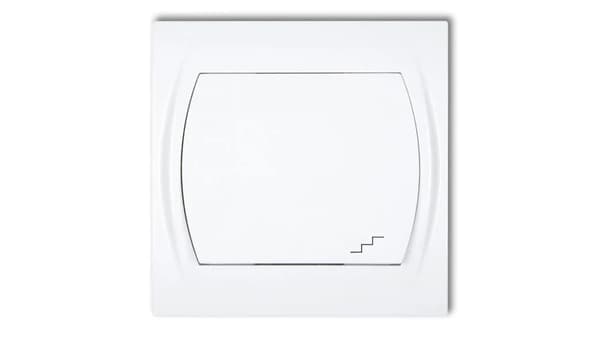 Karlik Logo Trappestik hvid (LWP-3)