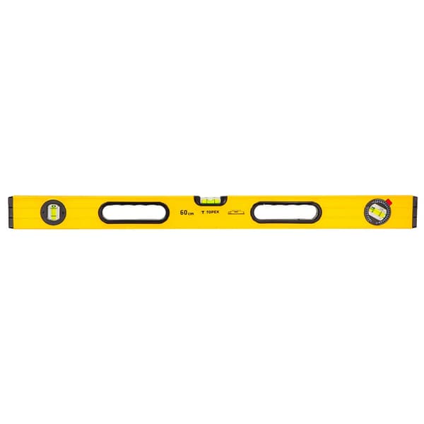 Topex Aluminium vaterpas typ600 60cm 3 libeller 29C602